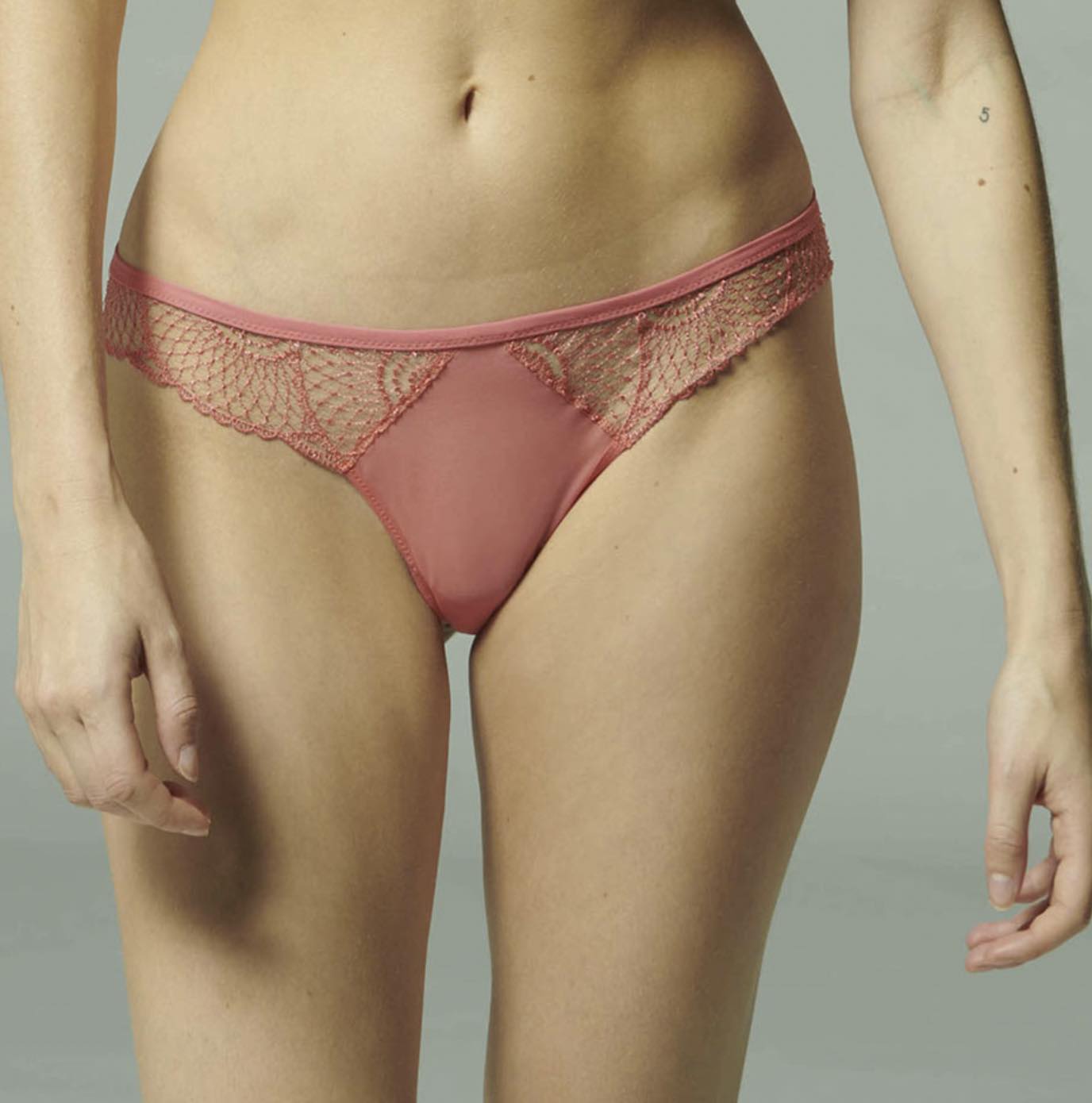 Comete lace high-waist bikini panty, Simone Pérèle, Shop High-Waist  Panties Online